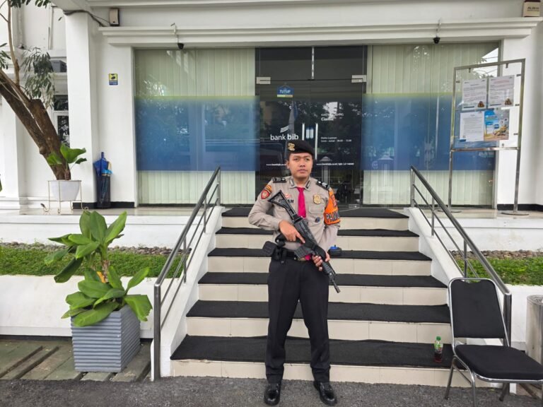 Jaga Kondusifitas, Sat Samapta Polres Ciamis Monitoring Aktivitas di Obvit di Ciamis