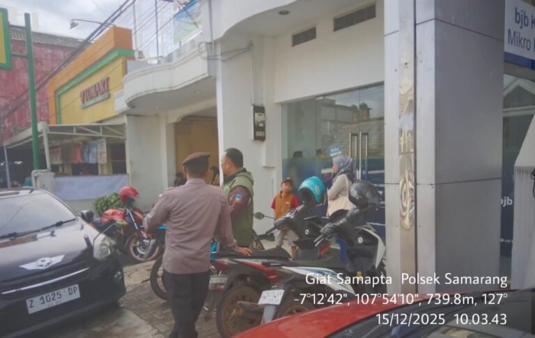 Gelar Apel Gabungan Dan Patroli Cipta kondisi Di Wilayah Hukum Polsek Samarang