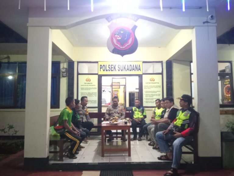 Polsek Sukadana Perkuat Sinergi dengan Komunitas RAPI, Dorong Peran Aktif Masyarakat Jaga Kamtibmas