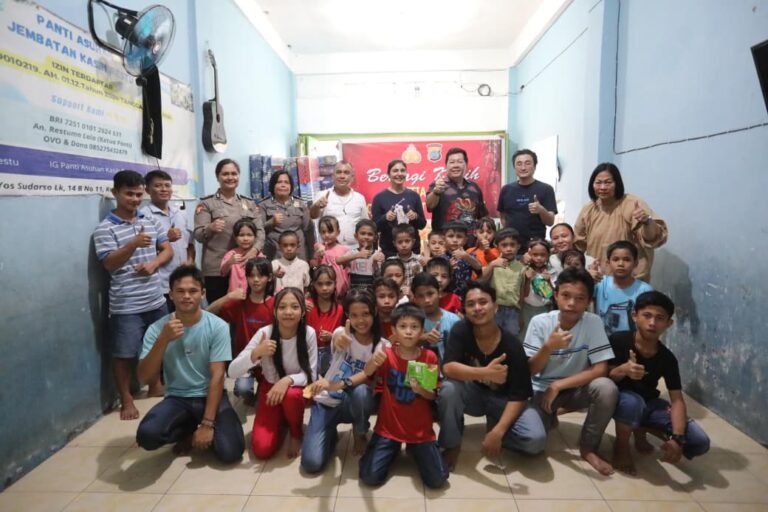 Menebar Kasih Natal, Polda Sumut Hadirkan Harapan bagi Anak-Anak Panti Asuhan