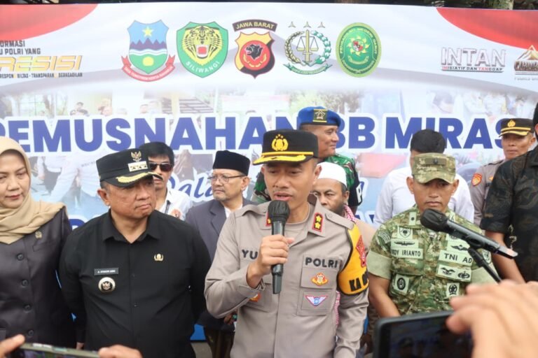Polres Garut Gelar Konferensi Pers Akhir Tahun, Ungkap Capaian Kinerja 2025