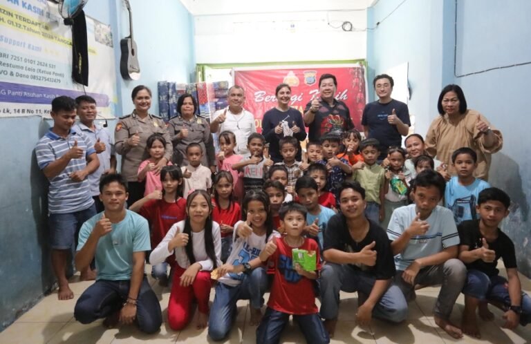 Menebar Kasih Natal, Polda Sumut Hadirkan Harapan bagi Anak-Anak Panti Asuhan
