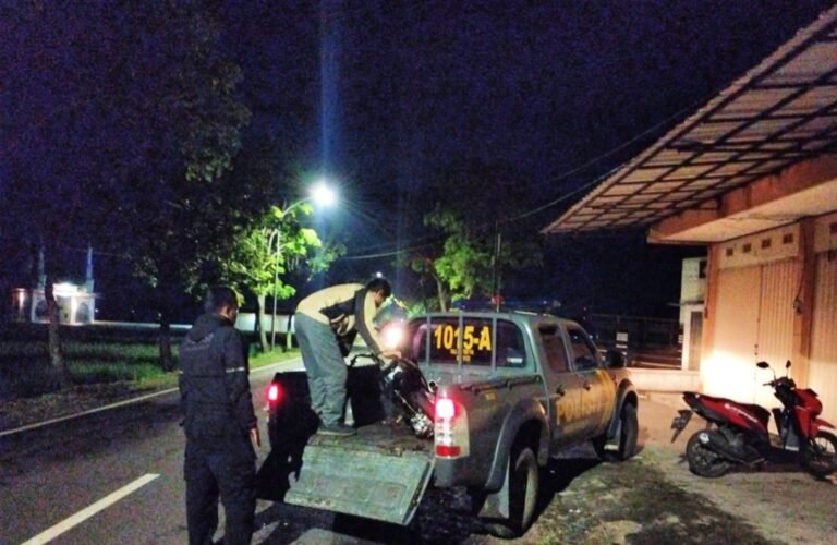 Polsek Wanaraja Amankan Dua Kendaraan yang Diduga Akan Digunakan Balap Liar
