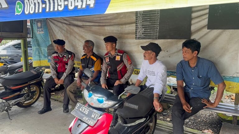 Polsek Cikoneng Polres Ciamis Hadiri Pelatihan Mitigasi Bencana di Desa Darmacaang