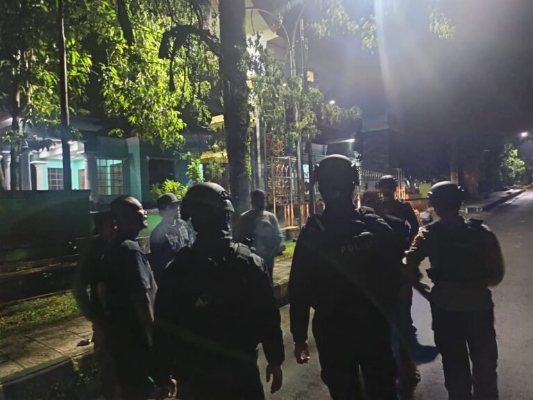 Cipkon Libur Nataru, Satgas Preventif Ops Lilin Lodaya Patroli di Kawasan Islamic Center Ciamis*