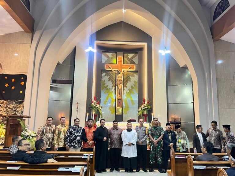 Kapolres Garut Pimpin Langsung Pengamanan Perayaan Sukacita Natal FKKG