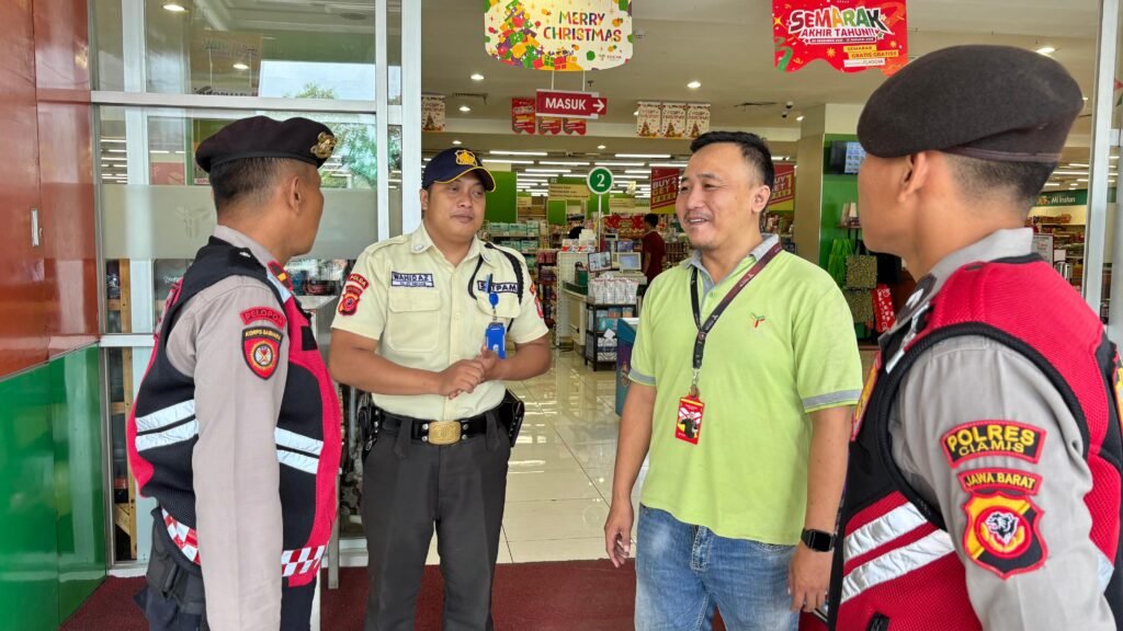 Cipkon Kamtibmas, Sat Samapta Polres Ciamis Turun ke Jalan Datangi Pengelola Yogya Depstore