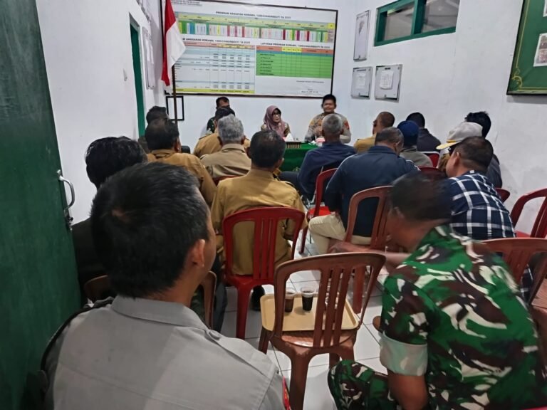 Polsek Cihaurbeuti Pantau Progres Pembangunan Gedung Koperasi Desa Merah Putih di Kecamatan