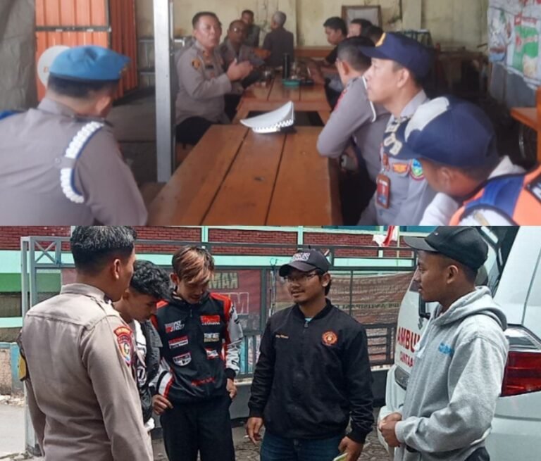 Kapolsek Samarang AKP Hilman Nugraha.,S.H. Pimpin Apel Gabungan Dan Patroli Cipkon