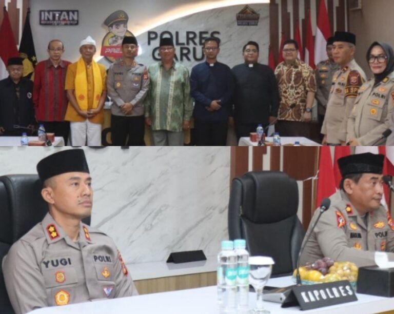 Polres Garut Gelar Doa Bersama Lintas Agama untuk Korban Bencana Aceh, Sumut, dan Sumbar