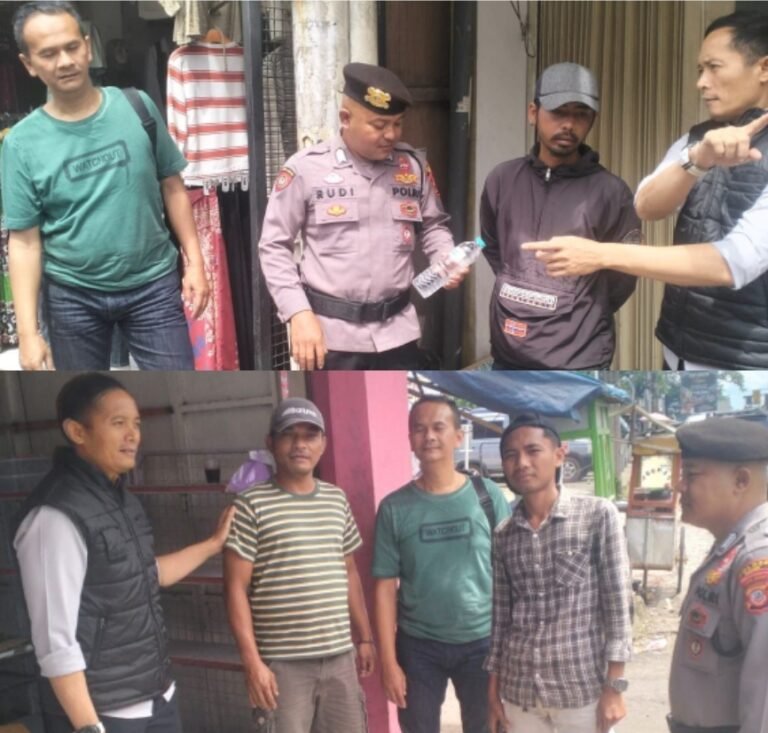 Polsek Samarang Sosialisasi Penyebaran Maklumat Kapolda Jabar, Terkait Penanganan Premanisme Retribusi Ilegal Serta Geng Motor