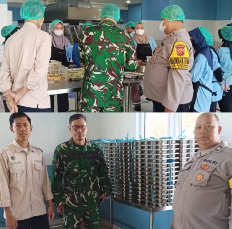 Giat Patroli dan Monitoring Dapur Makanan Bergizi Gratis (MBG) di Wilayah Hukum Kecamatan Samarang