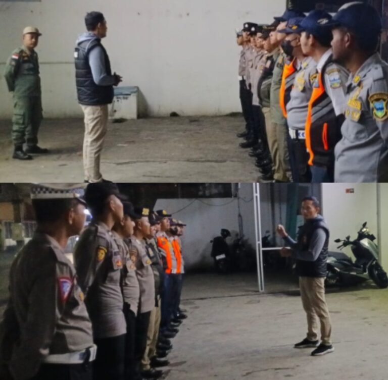 Giat Apel Gabungan Di Pimpin Oleh Kanit Reskrim Polsek Samarang, Sekaligus Patroli Cipkon