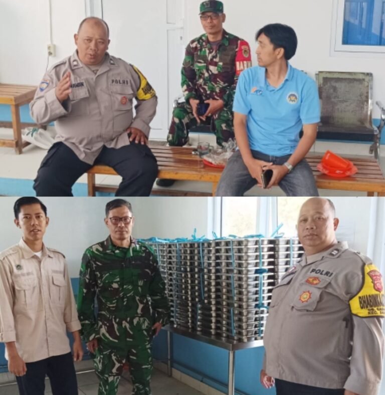 Bhabinkamtibmas Desa Samarang Giat Patroli Dapur MBG Makanan Bergizi Gratis Di Wilayah Hukum Polsek Samarang