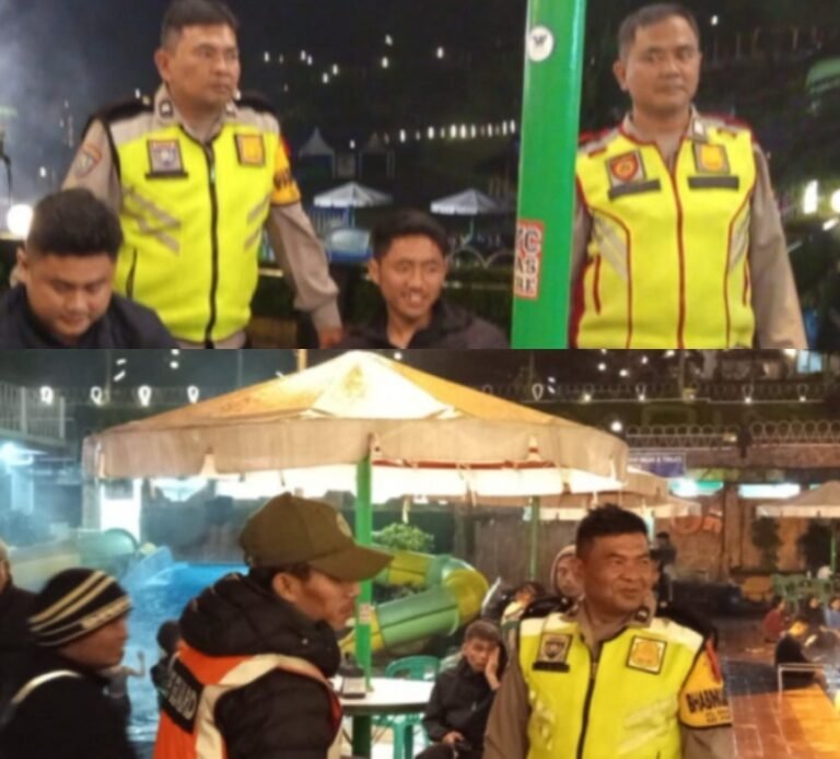 Polsek Pasirwangi Tingkatkan Patroli Malam di Kawasan Wisata