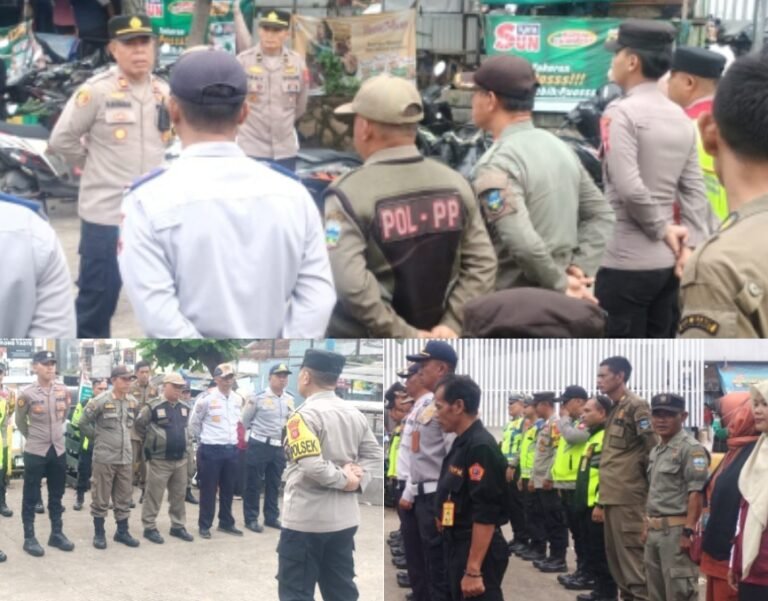 Gelar Apel Pagi Pengecekan Anggota Pam Ops Lilin Lodaya 2025 Pos Pam Samarang Giat Preemtif Preventif dan Kamseltibcarlantas
