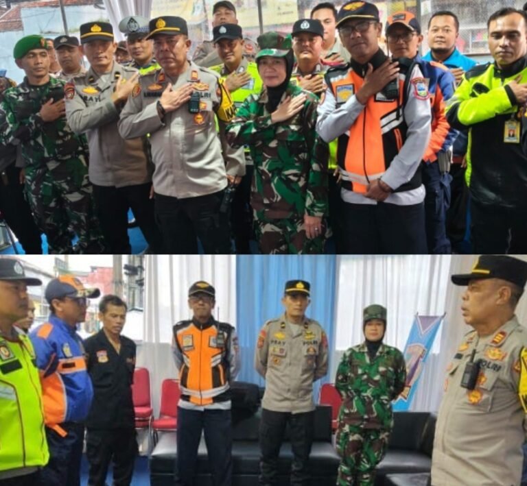 Gelar Apel Gabungan Polsek Samarang dan Forkopimcam Samarang, Dalam Rangka Pengamanan Malam Nataru 2025.