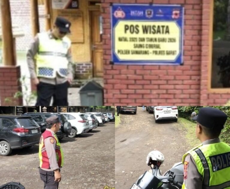 Giat Pengamanan dan Patroli Pos Wisata Dalam Rangka Operasi Lilin Lodaya 2025 Pos Pam Samarang