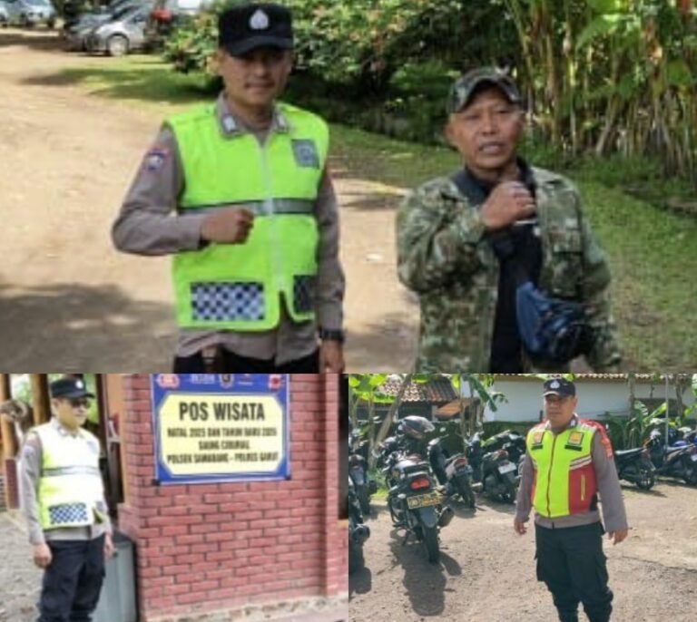 Giat Pengamanan Dan Patroli Wisata Di Wilayah Hukum Polsek Samarang, Dalam Rangka Operasi Lilin Lodaya 2025