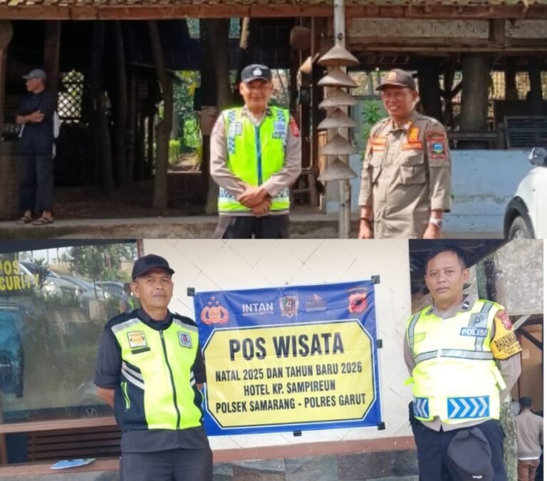 Giat Pengamanan dan Patroli Pos Wisata dalam Rangka Operasi Lilin Lodaya 2025 Pos Pam Samarang