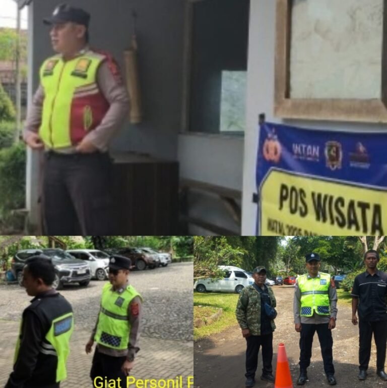 Giat Pengamanan dan Patroli Pos Wisata dalam Rangka Operasi Lilin Lodaya 2025 Pos Pam Samarang