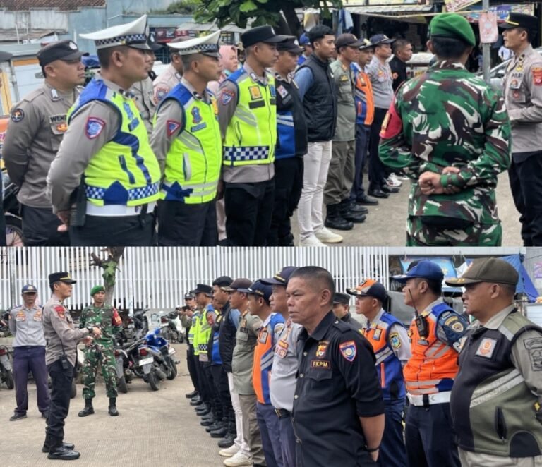 Polsek Samarang Gelar Apel Gabungan Dalka Pengecekan Anggota Pam Ops Lilin Lodaya 2025 Giat Preemtif Preventif