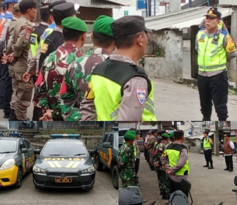 Apel Gabungan Forkopincam Kecamatan Samarang Dalam Rangka Pengamanan Malam Tahun Baru di Wilayah Hukum Polsek Samarang