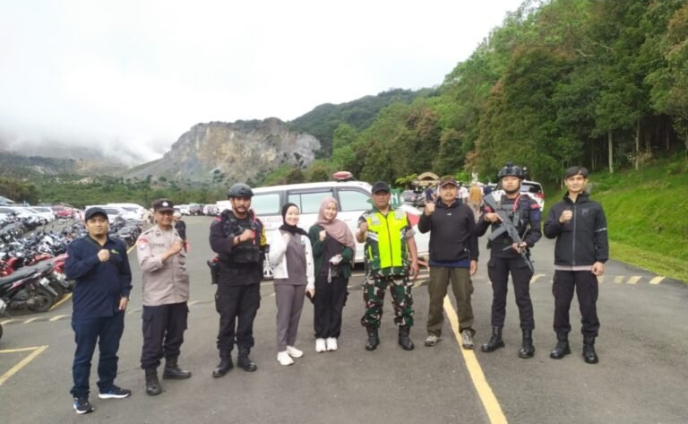 Polsek Cisurupan Intensifkan Monitoring Wisata Papandayan