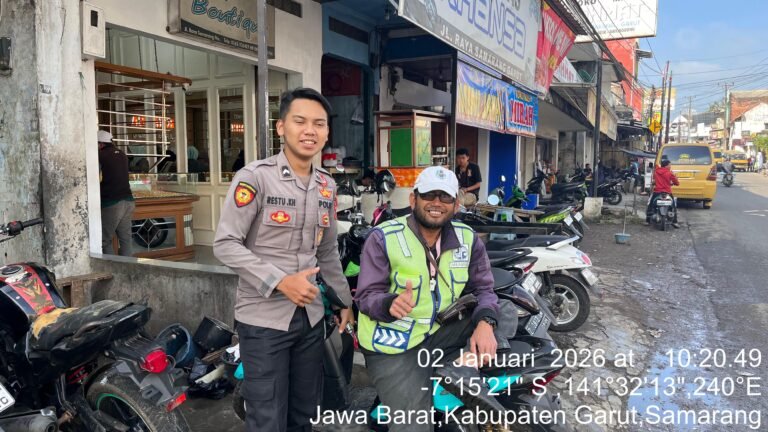 Polsek Samarang Giat Sosialisasi Maklumat Kapolda Jabar, Terkait Penanganan Premanisme dan Geng Motor Balapan Liar