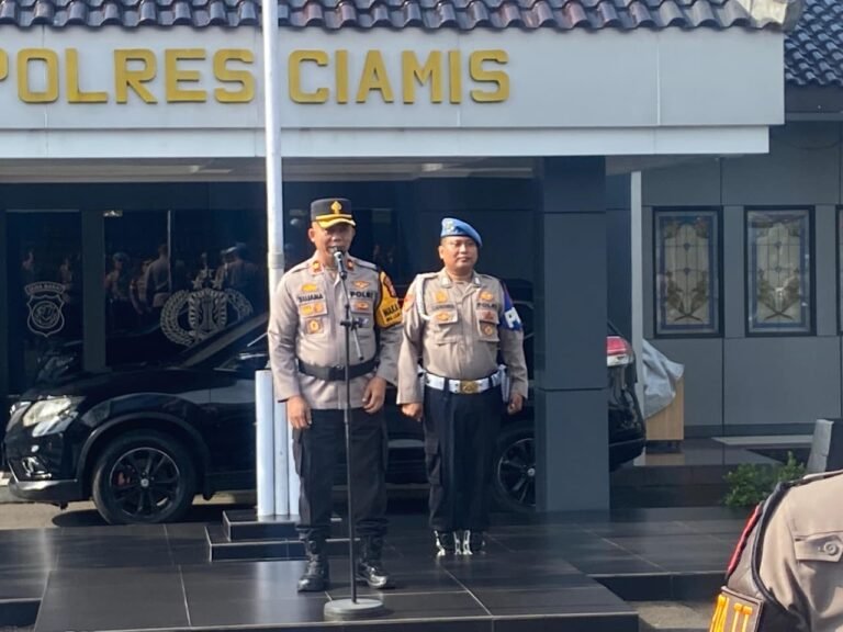 Polres Ciamis Kembali Apelkan Pasukan Penanganan Gangguan Kamtibmas Pasca Akhir Tahun 2025