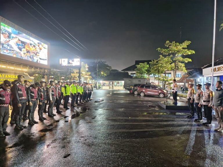 Polres Ciamis Apelkan Pasukan Penanganan Gangguan Kamtibmas Pasca Akhir Tahun 2025