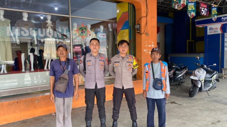 Libur Nataru, Polsek Banjarsari Polres Ciamis Patroli dan Awasi Area Obyek Wisata