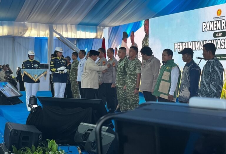 Kapolres Garut Raih Penghargaan dari Presiden RI atas Dukungan Swasembada Pangan 2025