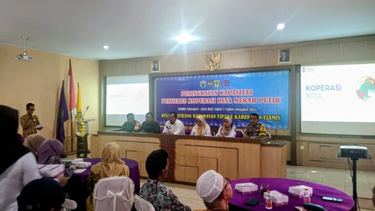Polsek Cipaku Monitoring Peningkatan Kapasitas Koperasi Desa, Peran Polri Dukung Pemberdayaan Ekonomi dan Kamtibmas Kondusif