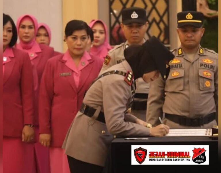 AKBP Rina Frillya, S.I.K. Resmi Dilantik Kapolda Sumut Jabat Kapolres Tebing Tinggi