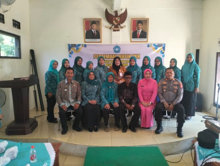 Cipkon Kamtibmas, Polsek Cisaga Ikut Hadiri Acara PKK di Tingkat Kecamatan Cisaga