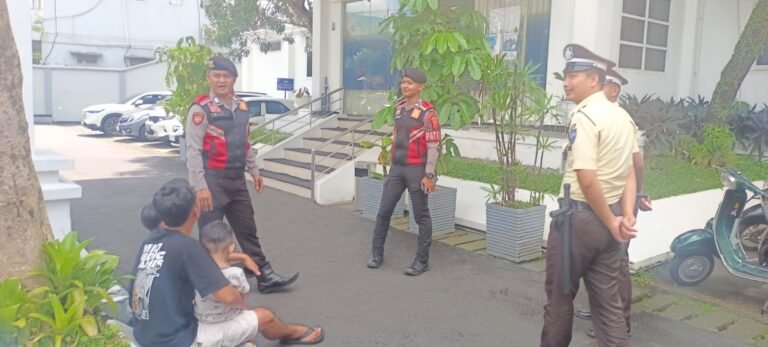 Sat Samapta Polres Ciamis Patroli Kamtibmas ke Obvit, Kali Ini Datangi Bank BJB Unit Paskot