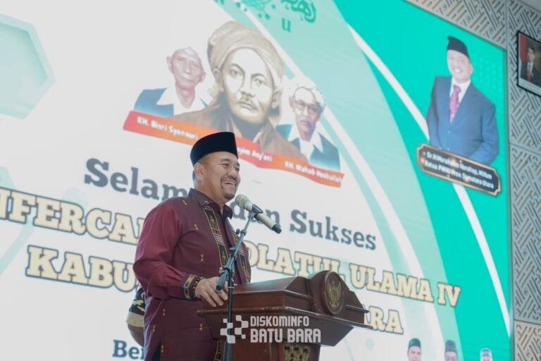 Bupati Batu Bara Hadiri Konferensi Pengurus Cabang IV NU Batu Bara