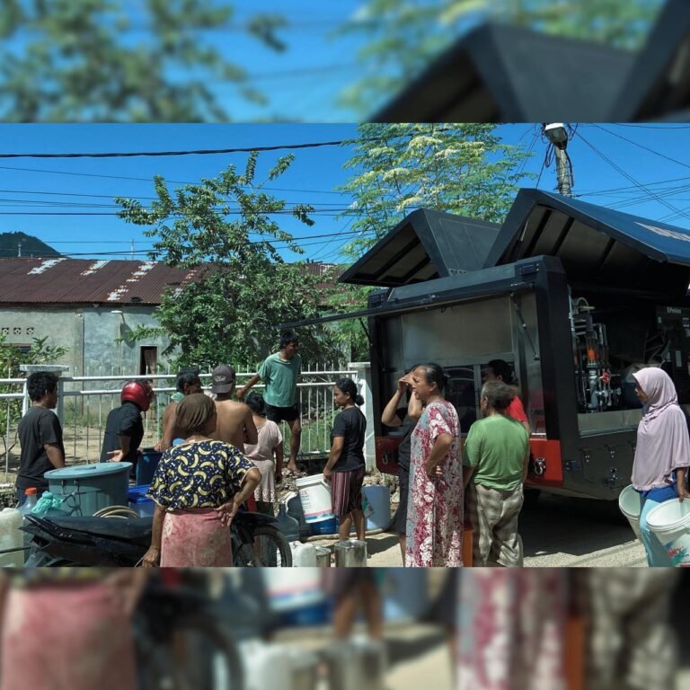 “Brimob Sumut Hadirkan Kehidupan di Tengah Krisis Air di Sibuluan Nauli”