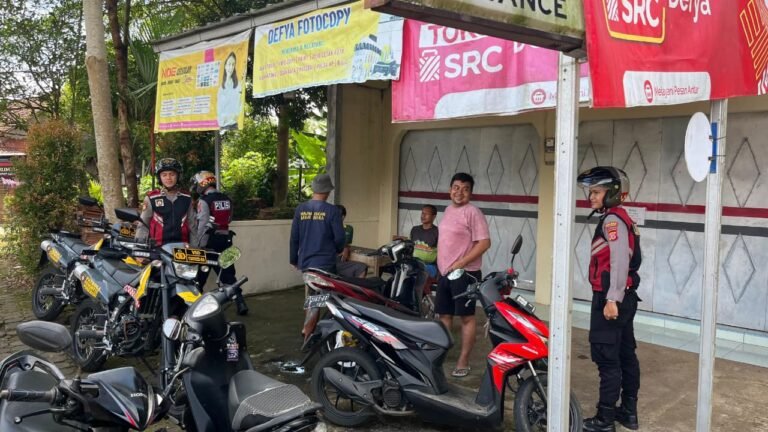 Humanis, Sat Samapta Polres Ciamis Beri Imbauan Kamtibmas di Kawasan Perkotaan