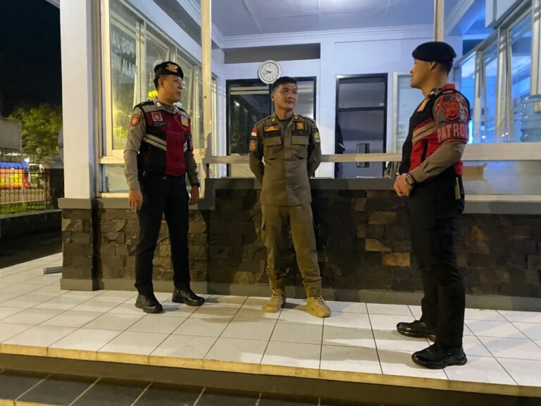 Sat Samapta Polres Ciamis Patroli Kamtibmas ke Obvit, Pendopo Kabupaten Ciamis Jadi Sasaran