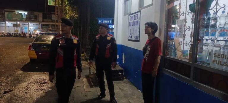 Jaga Harkamtibmas, Patroli Sat Sampta Polres Ciamis Datangi Area Terminal Ciamis