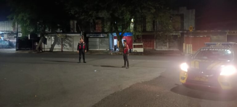 Samapta Polres Ciamis Patroli dan Stasioner di Jl. Drs. H. Soejoed Antisipasi Balapan Liar