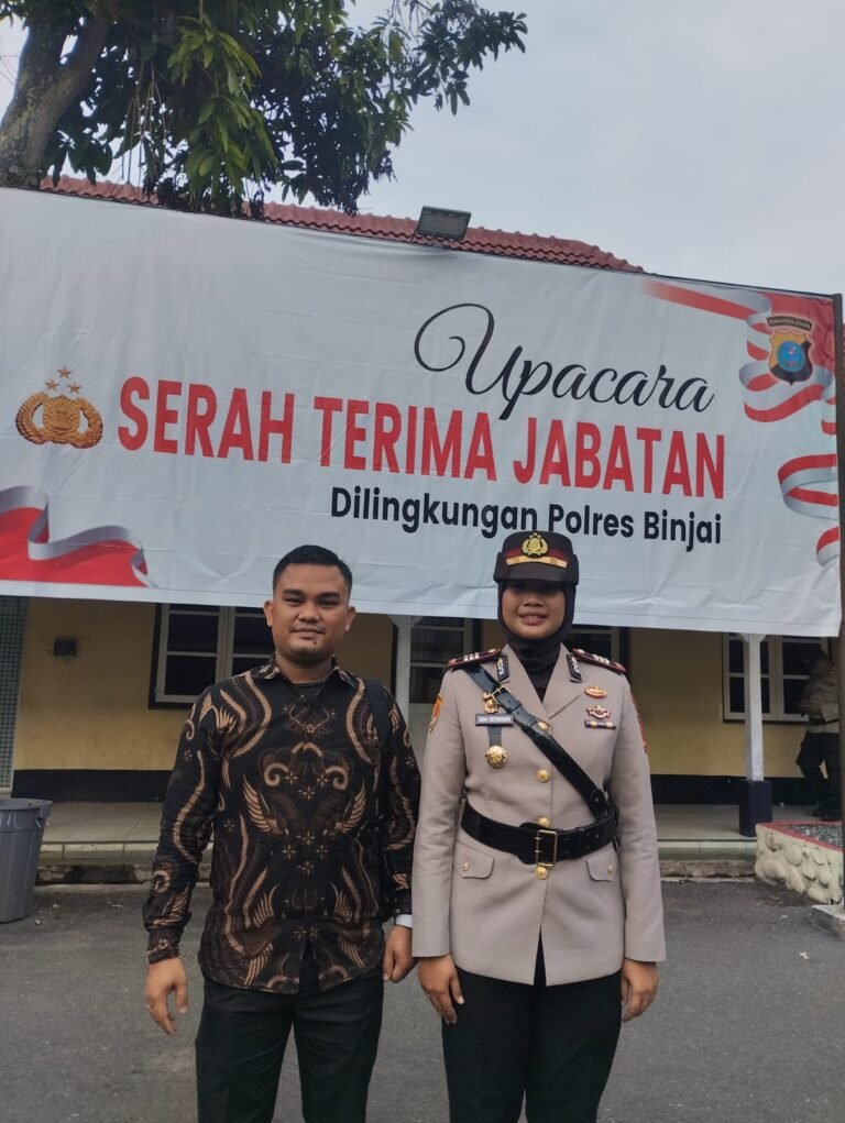 Estafet Kepemimpinan di Jantung Kota: AKP Diah Retnosari Resmi Jabat Kapolsek Binjai Kota