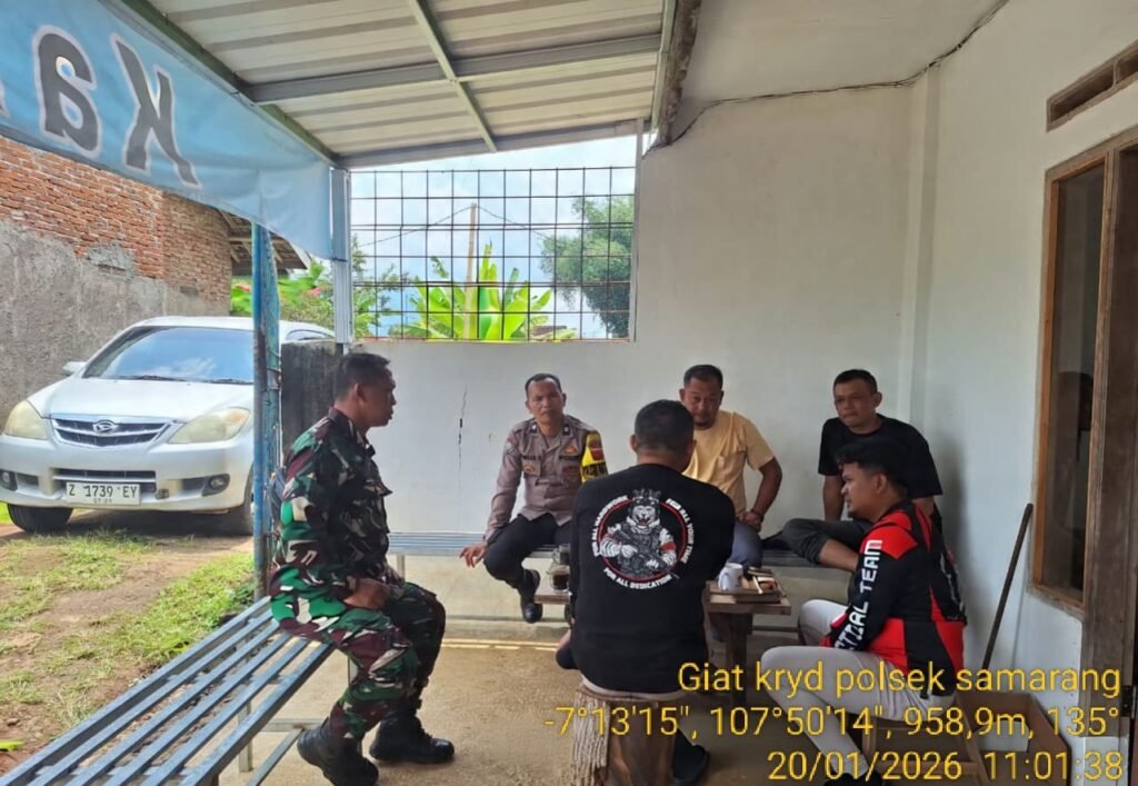 Polsek Samarang Gelar Apel Gabungan, Sekaligus Patroli Cipta Kondisi