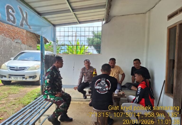 Polsek Samarang Gelar Apel Gabungan, Sekaligus Patroli Cipta Kondisi