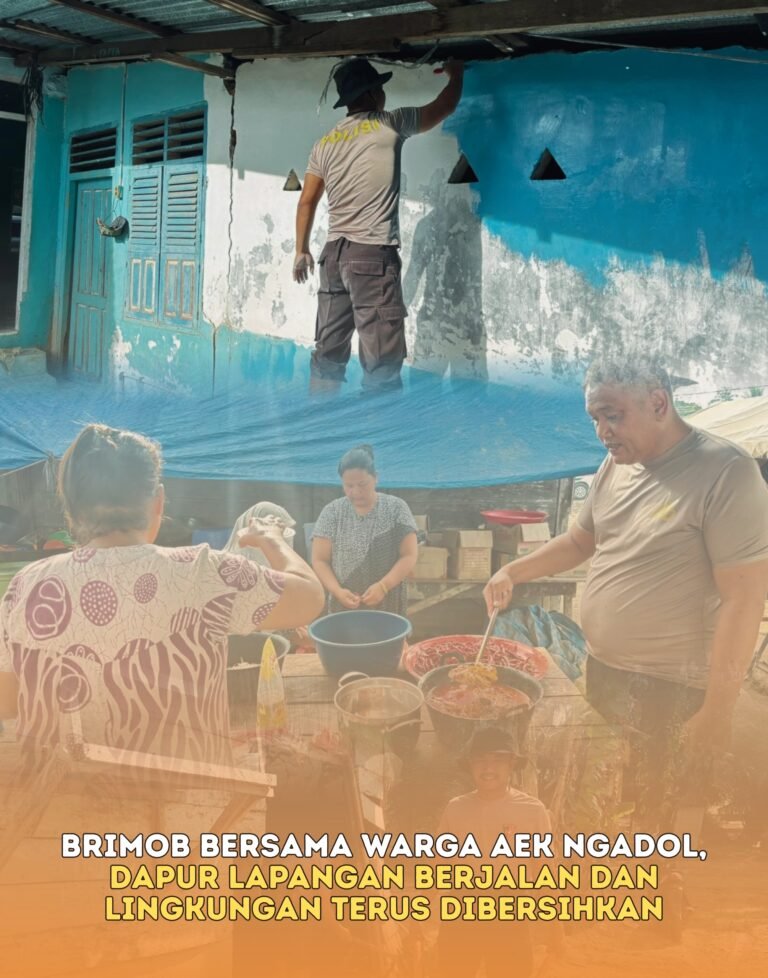 Dari HUNTARA hingga HUNTAP, Operasi Aman Nusa II Hadir Bantu Warga Terdampak Bencana