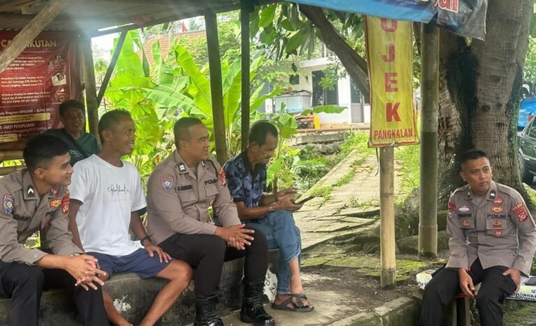 Datangi Opang, Polres Ciamis Ajak Jaga Kondusifitas Wilayah di Ciamis