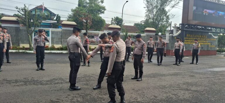 Sat Samapta Polres Ciamis Intensifkan Latihan Pengawalan, Tingkatkan Profesionalisme Personel Dalmas