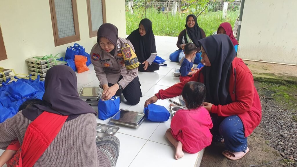 Polsek Ciamis Monitoring Penyaluran Makanan Bergizi Gratis, Wujud Kepedulian Polri Dukung Kesehatan Masyarakat